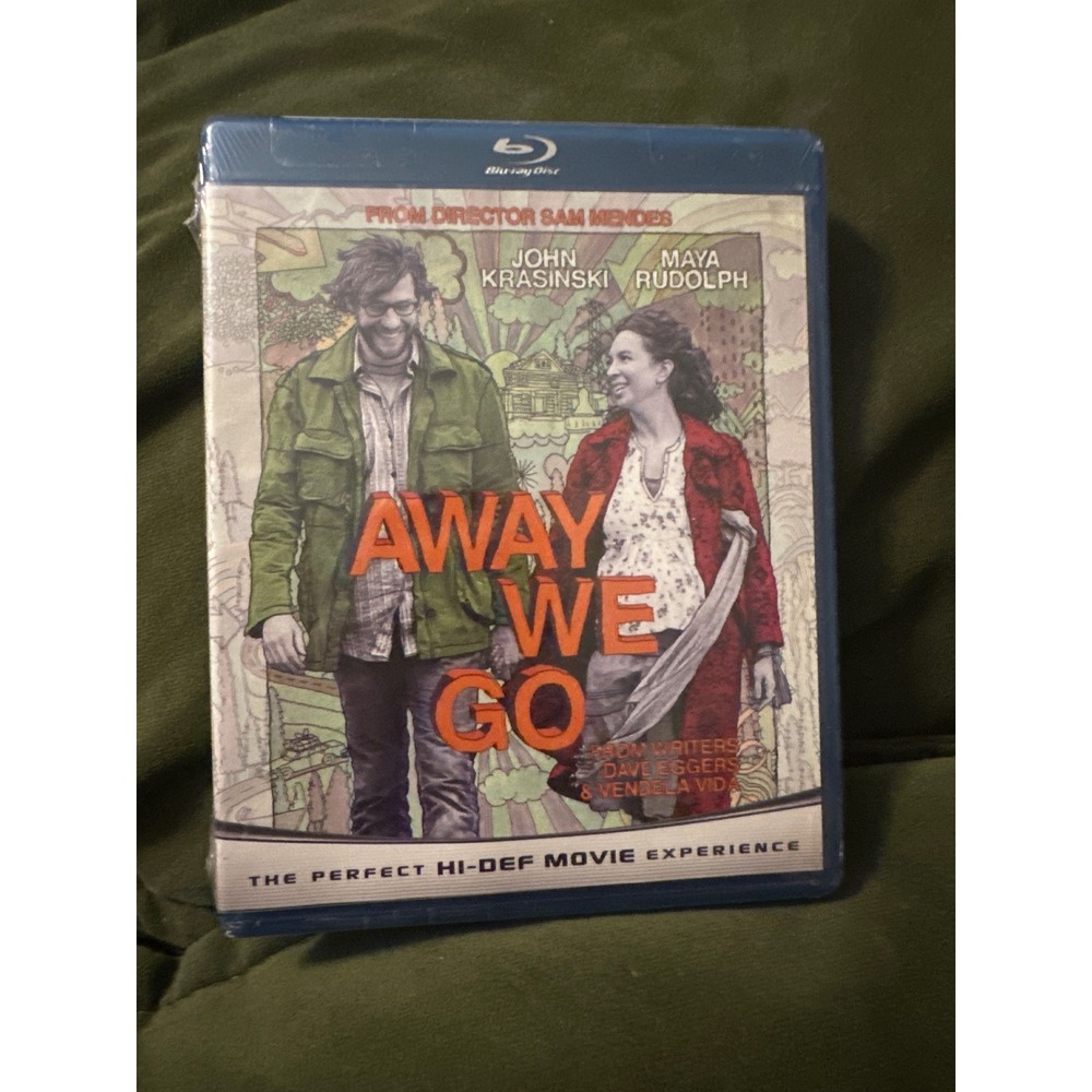Away We Go Blu-ray Sam Mendes John Krasinski Maya Rudolph 2009 Movie New Sealed